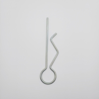 Ressorts en spirale en acier inoxydable personnalisés au prix d'usine Guanglei, clips en R, zingués, services industriels OEM/ODM, formage de fils