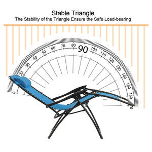 अवकाश एकल सीट धातु चंदवा के साथ शून्य गुरुत्वाकर्षण reclining उच्च वापस लाउंज कुर्सी - Product Image 6