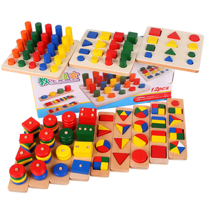 High Quality Montessori Teaching Aids Beech Wood Recognition S Math Toy for Age 5-7 Customizable Logo - Product Image 3