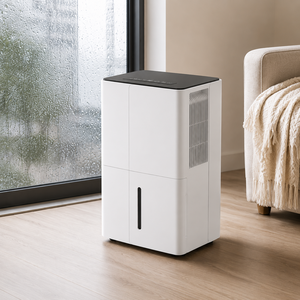 <span class=keywords><strong>Deshumidificador</strong></span> Eléctrico de 30L/Día, 1500 Pies Cuadrados, para Sótano, Hogar, Dormitorio, Baño, Pantalla LED, Manguera de Drenaje de Plástico, 3L de Agua - Product Image 3