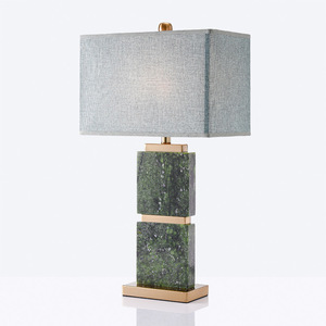 Phong cách Mỹ ánh sáng sang trọng PLA + ABS Đèn bàn mới Trung Quốc xuyên biên giới phòng ngủ nhà phòng khách Đèn bàn - Product Image 1