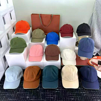 Casquette de baseball de sport d'extérieur personnalisée de luxe style Lora brodée à 6 panneaux non structurée avec bord incurvé et passepoil blanc, vente en gros