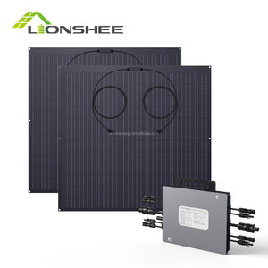 ระบบแผงโซลาร์สำหรับระเบียง800W 1600W 2000W | 2ชิ้น4ชิ้นแผงโซลาร์เซลล์ยืดหยุ่น240W 0.8kw 1.6kw 2KW ออนกริดชุดอินเวอร์เตอร์พลังงานแสงอาทิตย์ - Product Image 6