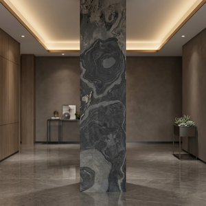 Losa de piedra natural contemporánea, gruesa, para columna, para aplicación en salones, forma de piedra duradera - Product Image 6