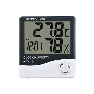 Haute précision -50~110 ℃   Hygromètre d'intérieur et thermomètre de pièce, station météo pour la maison, le bureau et les bébés - Product Image 2