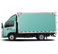 Foton Aumark M 4L moteur à essence nouveau 4x2 roue motrice Transmission manuelle 4 tonnes charge camion léger fermé Cargo Box vente