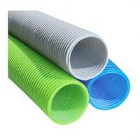 Tuyau flexible corrugué en PEHD A.R.RAIN - Conduit d'aération antistatique pour la ventilation à récupération de chaleur (VRC) en milieu hospitalier et sportif