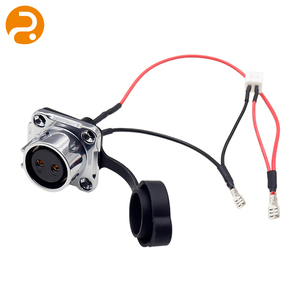 Endüstriyel Su Geçirmez Alüminyum İletkenli PVC Dairesel Konnektör Güç Adaptörü Kablo Demeti, Dış Mekan Endüstriyel Cihaz Kablolaması için - Product Image 1