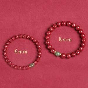 Natuurlijke Cinnabar Hetian <span class=keywords><strong>Jade</strong></span> armband Fidelity Echte dames Guofeng Hoge inhoud Paars Goud Zand Cadeau-sieraden - Product Image 4