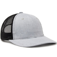 Topi Trucker Richardson 6 Panel Sport Unisex Bordir Logo Custom, Topi Baseball Laris untuk Pakaian Pantai - Desain Blake