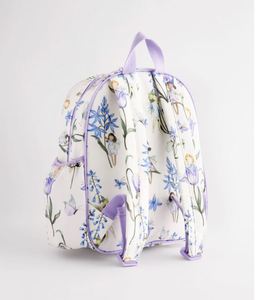Custom <b>Waterproof</b> All Over Printing Floral With Side Large Bottle Pockets Light Weight Teenager <b>School</b> Bag <b>Backpacks</b> for Girls - Product Image 2