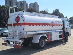 Camión cisterna químico de 12500L, fabricantes de camiones cisterna 4*2, camión de combustible AVGAS, usado para reabastecimiento de aeronaves - Product Image 4
