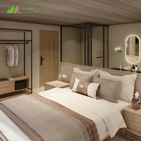 Tente de safari Lodge-Glamping avec salle de bain, hébergement hôtelier, tente de camping en toile à structure en acier