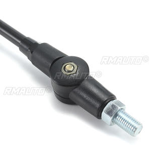 2 Espejos Retrovisores Laterales Redondos Plegables de 10 mm para Motocicleta, para Honda/Suzuki/Yamaha/Kawasaki/BMW - Product Image 6