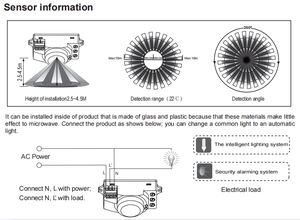PDLUX PD-MV1005-Z açık mikro hareket dedektörü 360 derece ayarlanabilir pozisyon sensörü 12V çıkış su geçirmez HF dış mekan kullanımı için - Product Image 4