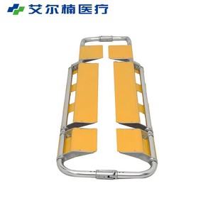 Camilla Plegable de Aluminio de Seis Piezas, Ligera y Duradera, para Uso Hospitalario, Rescate y Ambulancia - Product Image 4
