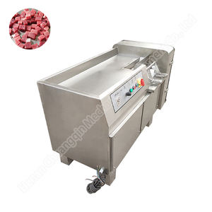 Cooked meat <b>dicer</b> <b>slicer</b> in frozen meat cubes dicing machine for meat - Product Image 6