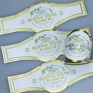 Impresión de Etiquetas Personalizadas Anti-Falsificación para Cigarros, Logotipo en Relieve con Estampado en Caliente, Personalización de Bandas para Cigarros - Product Image 5