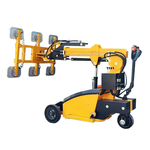 Elevadores de vidrio de succión de polipasto eléctrico de 300kg, 500kg, 600kg, con almohadilla de vacío de esponja y rueda sólida - Product Image 1