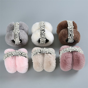 High Quality Keep Warm <strong>Women</strong> Pearl Fur <strong>Earmuffs</strong> for Winter 2020 - Product Image 5