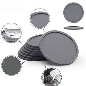 Posavasos de Silicona Redondos de 10 cm de Grosor, Aislantes del Calor, con Logotipo Personalizable, para Tazas de Té, Bebidas, Agua y Café, Venta al Por Mayor - Product Image 4