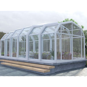 Puertas y Ventanas Plegables, Solárium Móvil, Terraza Exterior, Sistema Telescópico Eléctrico Inteligente para Villas, Jardines, Residencias y Hoteles - Product Image 2