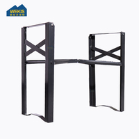 WEKIS Offre spéciale Table et chaise pliantes Restaurant bon marché Tables de banquet de mariage pour événement Pieds de table pliante de banquet