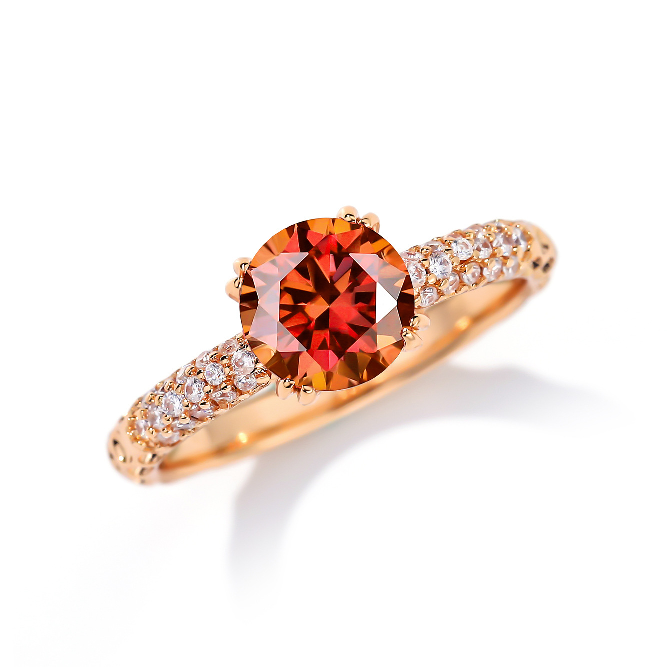 Morgan Red (1Carat moissanite)