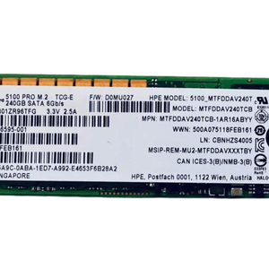877698-001 HPE 3PAR 8000 240GB M.2 SATA 6G Önyükleme Sistemi SSD'si - Product Image 2