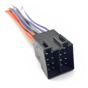 Adaptateur prise universelle de câblage de voiture, connecteur d'adaptateur de harnais, de Radio <span class=keywords><strong>ISO</strong></span> pour hommes, prise d'adaptateur de voiture - Product Image 1