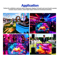 Pantalla LED a Todo Color P1.86/P2.5 4K HDR10 para Cabina de DJ, Mostrador, Tienda, Supermercado, con 2 Años de Garantía