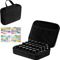 Boîtes EVA personnalisées avec logo, 10 ml/15 ml, 30 flacons, porte-huiles essentielles, étui de transport portable pour huiles essentielles