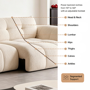 Sillón Reclinable de Lujo, Agradable al Tacto, con Tela Transpirable Antibacteriana, 5 Niveles de Reclinación, Resistente al Agua, Modelo BD-RS--3 1 - Product Image 3
