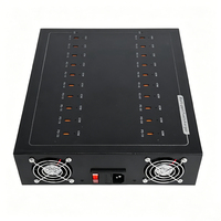 Chargeur rapide multiport haute puissance 1200W 20 ports Type C, 65W PD par port, station de charge multiport, boîtier en aluminium, chargeur de bureau