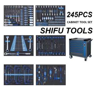 Ensemble d'outils de réparation automobile Xinyuan à 7 tiroirs, tiroirs superposés en acier au carbone multicolores pour utilisation sur les véhicules, pour les laveuses de voitures - Product Image 4