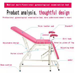 Кровать для осмотра, Высококачественная кровать для доставки, портативная кровать для гинекологических осмотров для женщин - Product Image 3
