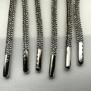 Cordon en strass de cristal de 6 mm de diamètre, 136 cm (53,5 pouces), directement de l'usine, pour sweats à capuche, chapeaux et sacs - Product Image 3