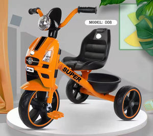 <span class=keywords><strong>Tricycle</strong></span> pour tout-petits, <span class=keywords><strong>tricycle</strong></span> à pousser pour enfants avec barre de sécurité, vélo pour tout-petits, convertible <span class=keywords><strong>en</strong></span> vélo d'équilibre, cadeaux et jouets d'anniversaire pour les enfants de 1 à 7 ans - Product Image 4