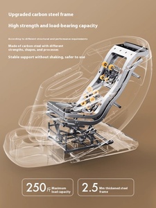 VCT AI Voice Command CE/ROHS/ISO9001 Certified Space-saving Dual-core SL Track 3D Zero <strong>Gravity</strong> Full Body Massage <strong>Chair</strong> 2-Year - Product Image 5