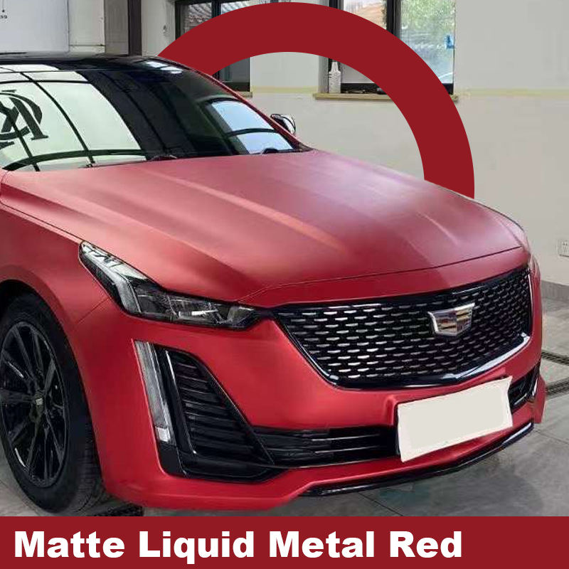Rouge Métal Liquide Mat
