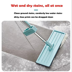 Vente en gros : Serpillère microfibre pliable plate pour nettoyage de sol domestique, modèle populaire - Product Image 3