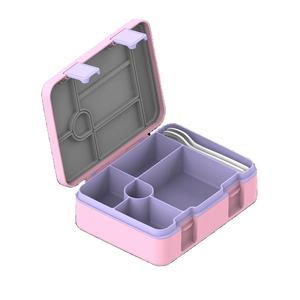 Custom <strong>Princess</strong> Pink Girls Bento <strong>Lunch</strong> <strong>Box</strong> with Ice Pack Fresh 5 Compartment Silicone Kids' <strong>Lunch</strong> <strong>Box</strong> - Product Image 5