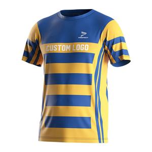 Vêtements de sport personnalisés avec impression par sublimation, vêtements de rugby et de football Dry-Fit, shorts d'entraînement, maillot de rugby australien - Product Image 1