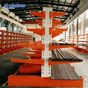 Plataforma de almacenamiento de almacén de Racking para el almacenamiento de materias primas de perfil de tuber. - Product Image 4