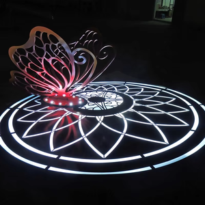 Lumière LED décorative extérieure SENZHAO, étanche IP65, forme papillon, éclairage de rue, motif LED personnalisé pour aménagement paysager - Product Image 1