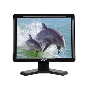 15 inch Display AV Bus LCD 43 Monitor Industrial Resistive Touch Screen Monitor