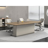 Mobilier de bureau moderne Ensemble de bureau Bureau de salle de conférence Table de réunion Table de conférence Tables de conférence