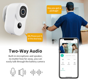 Nhà thông minh 3MP hệ thống không dây máy ảnh góc rộng phát hiện chuyển động của con người theo dõi chuyển động điện năng thấp <span class=keywords><strong>Wifi</strong></span> 360 an ninh trong nhà - Product Image 2