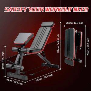 Home Gym Equipment Foldable Multifunctional <strong>Weight</strong> <strong>Lifting</strong> Adjustable Dumbbell <strong>Bench</strong> - Product Image 6