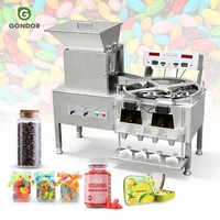 Petite machine de comptage et d'embouteillage de bonbons gélifiés vitaminés